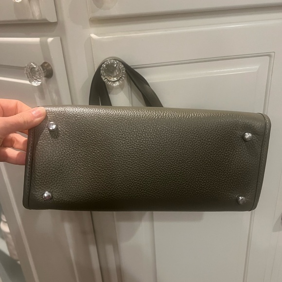 Coach Dempsey Silver Surplus Carryall Crossbody Tote And Wallet - Picture 5 of 11